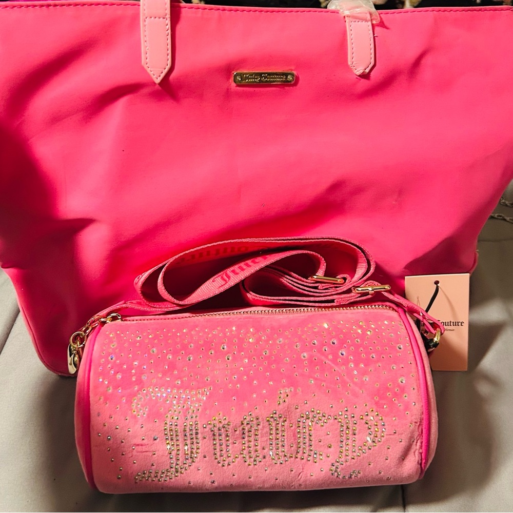 Juicy Couture Pink Women's Bag Set